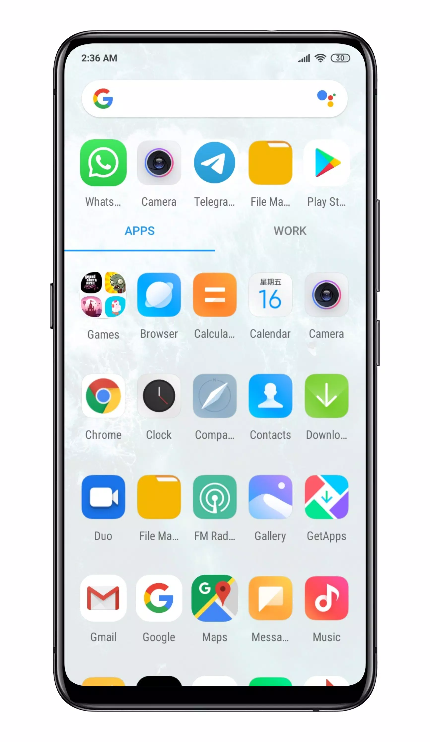 Pear Launcher Capture d'écran 1
