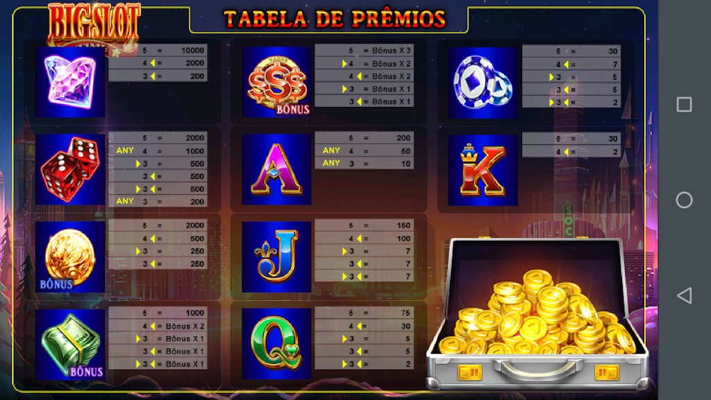 Big Slot Fortune Caça Níquel Captura de tela 1