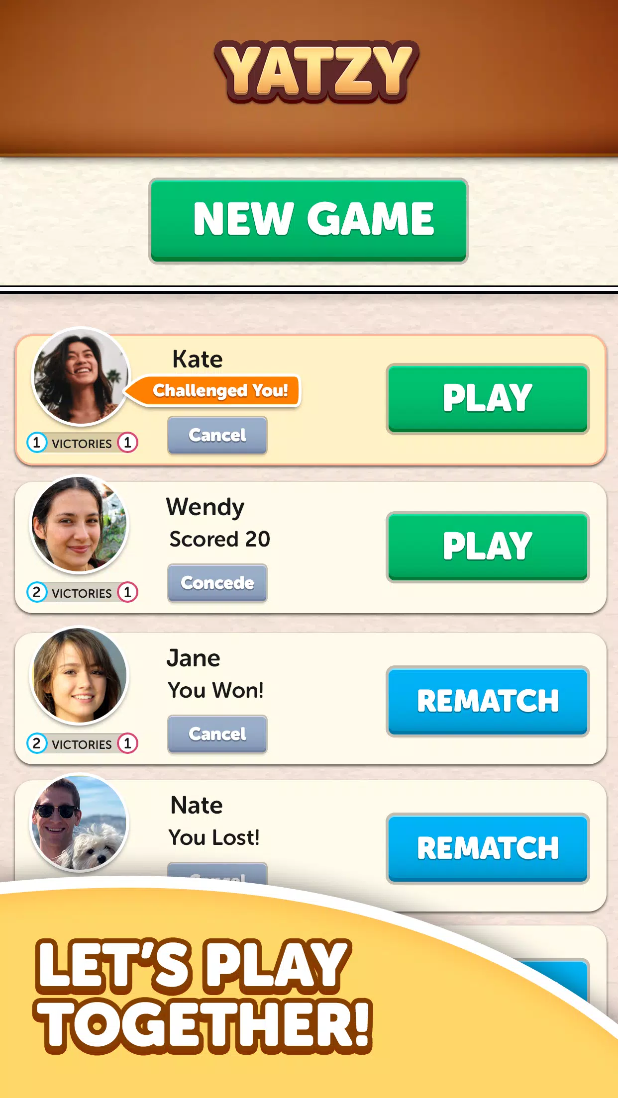 Word Yatzy - Fun Word Puzzler 螢幕截圖 3