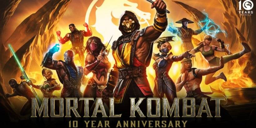 Ipinagdiriwang ng Mortal Kombat Mobile ang ika -10 anibersaryo nito kasama ang MK1 Geras at Klassic Skarlet