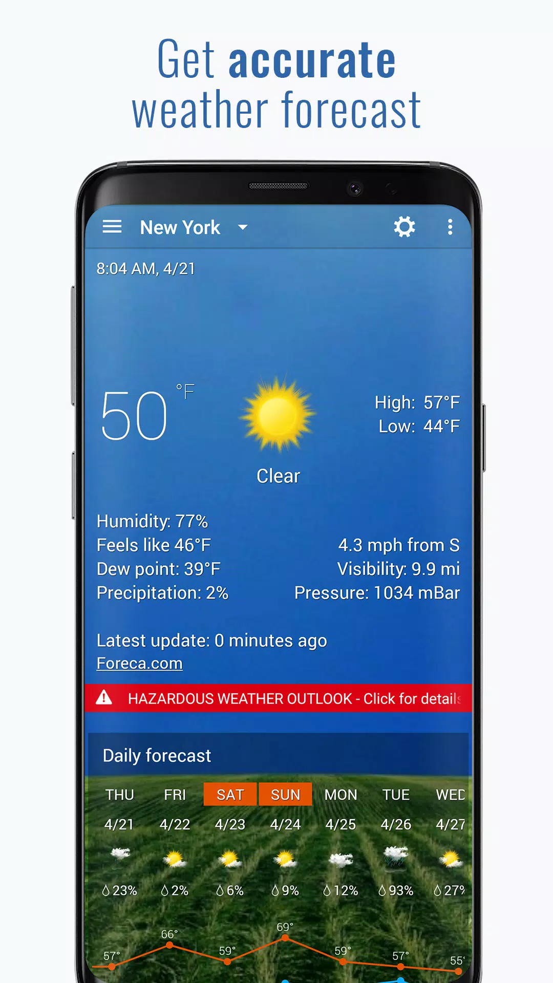 Digital Clock & World Weather 스크린샷 1