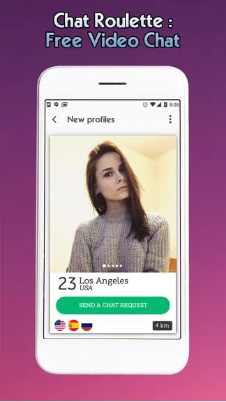 ChatRoulette - Free Video Chat Capture d'écran 0