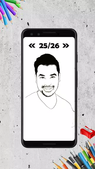 How To Draw A Face Captura de pantalla 3