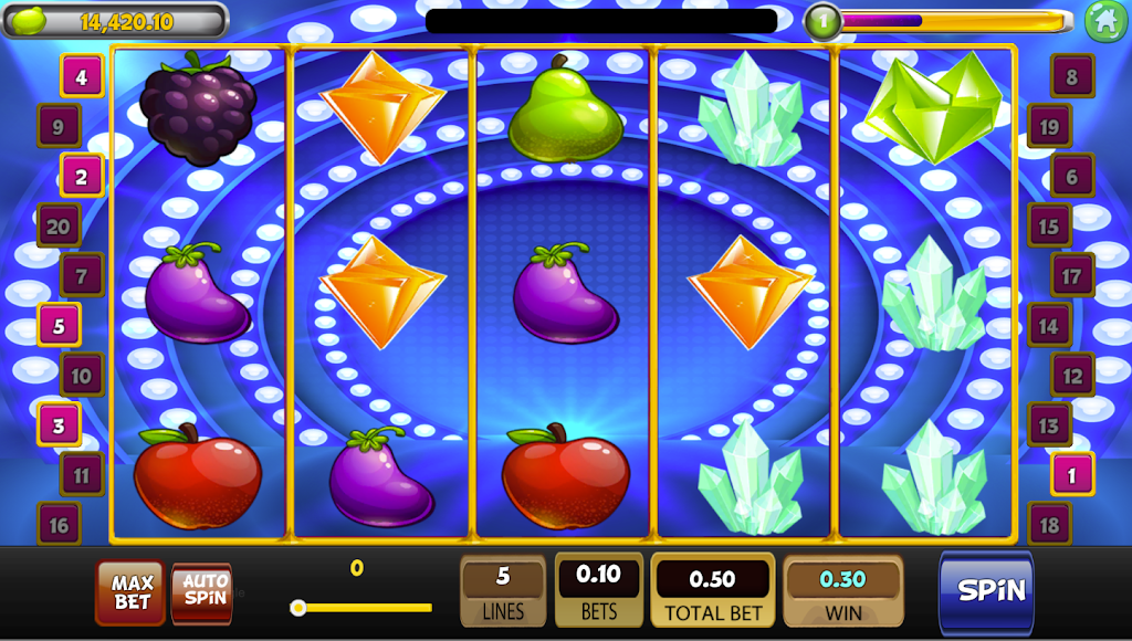Royal Slot Style Machine Free Spins Pro Style 螢幕截圖 2