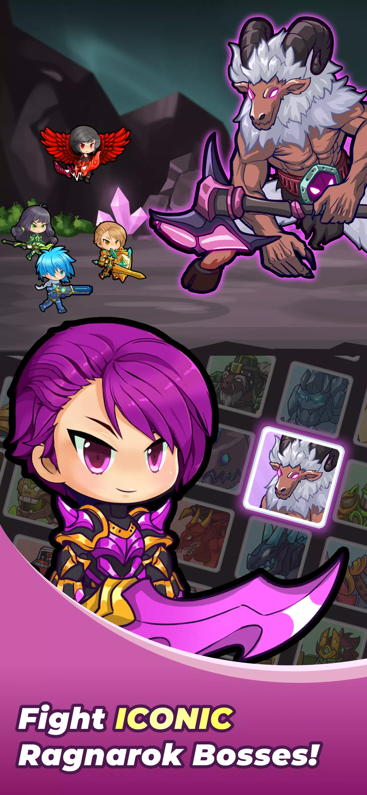 Midgard Heroes: Ragnarok Idle Ekran Görüntüsü 3