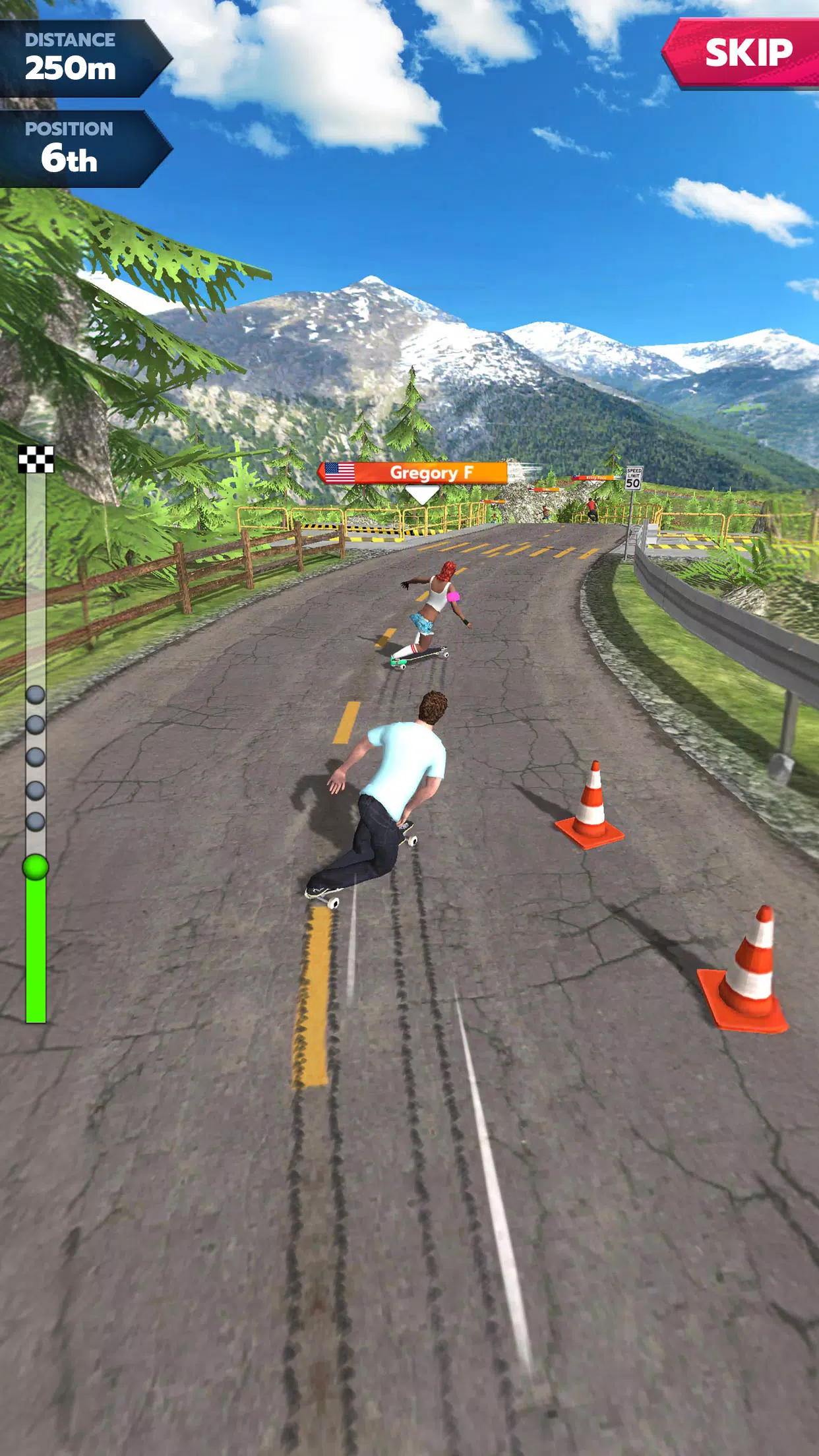 Downhill Race League スクリーンショット 2