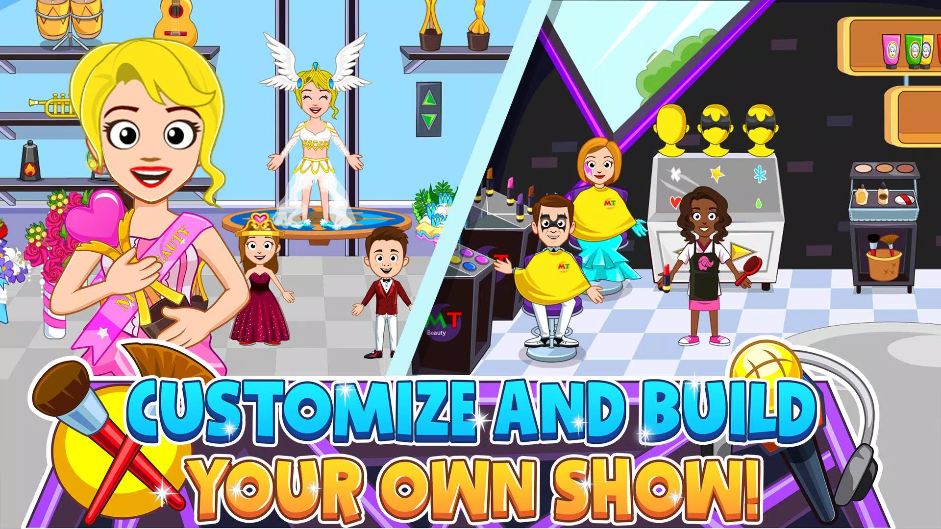 My Town: Topmodel & Mode Spiel Screenshot 1