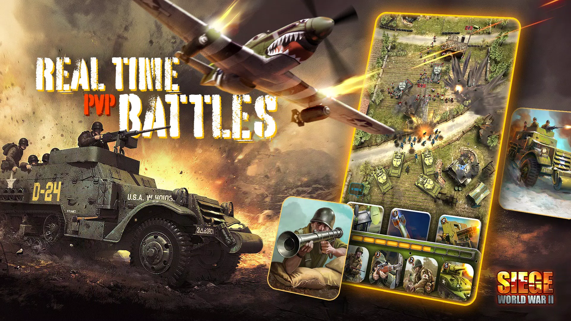 SIEGE: World War II স্ক্রিনশট 0