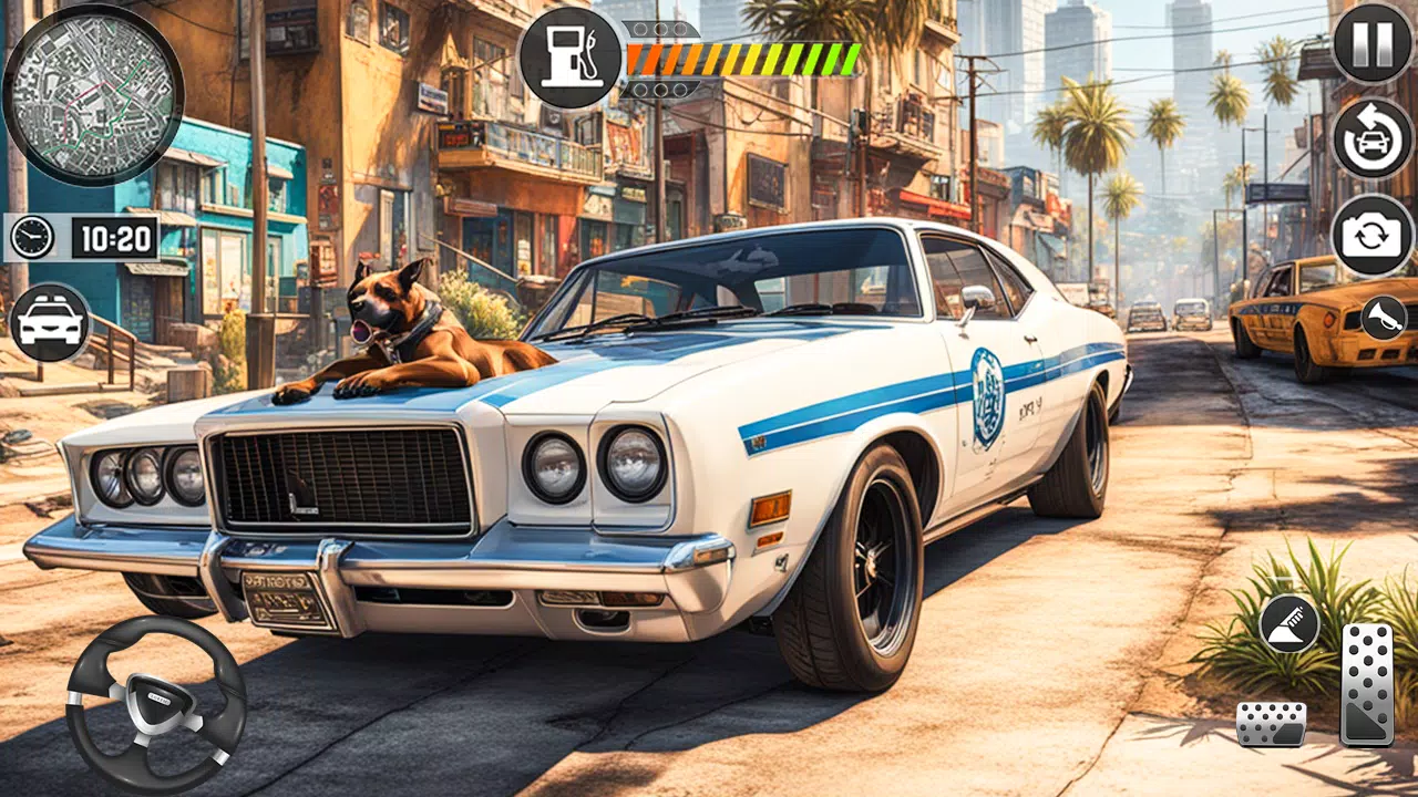 Luxury Police Car Parking Game Capture d'écran 3
