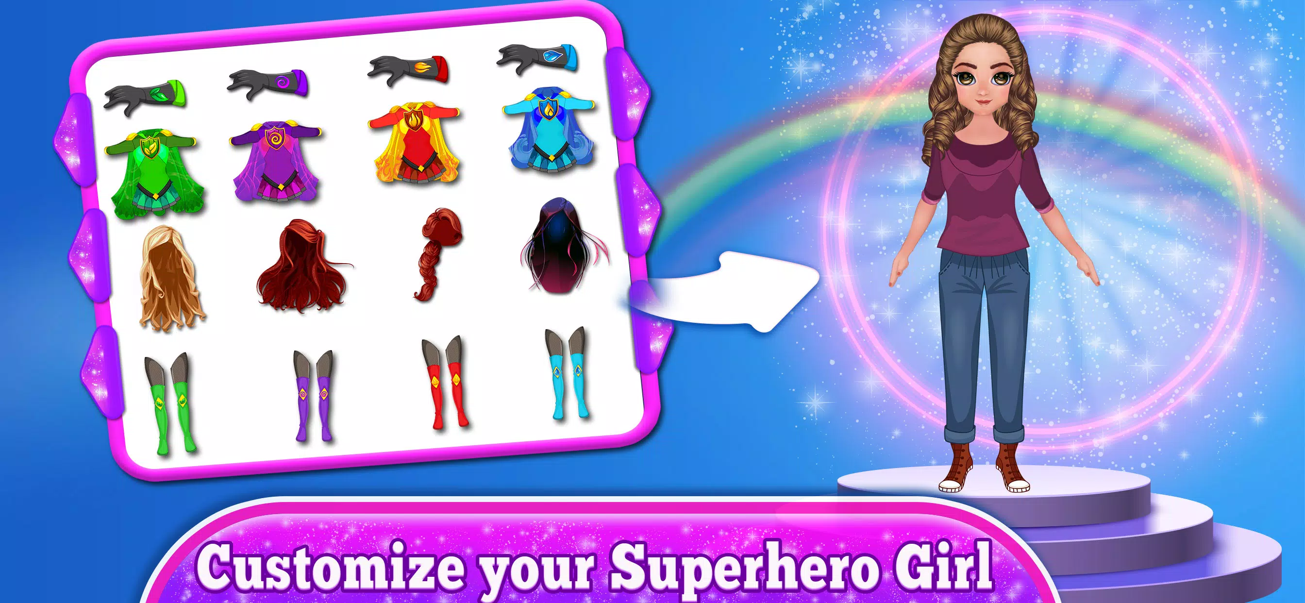 Super hero Girls: Power Games应用截图第2张