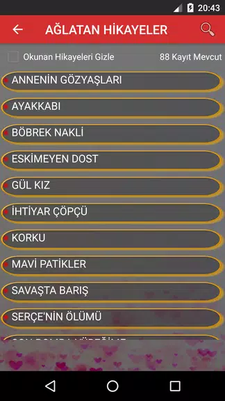 Schermata Ağlatan Hikayeler 2