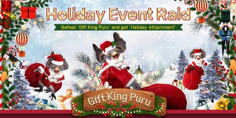 Sự kiện ngày lễ của tháng 12: King món quà đặc biệt Raid