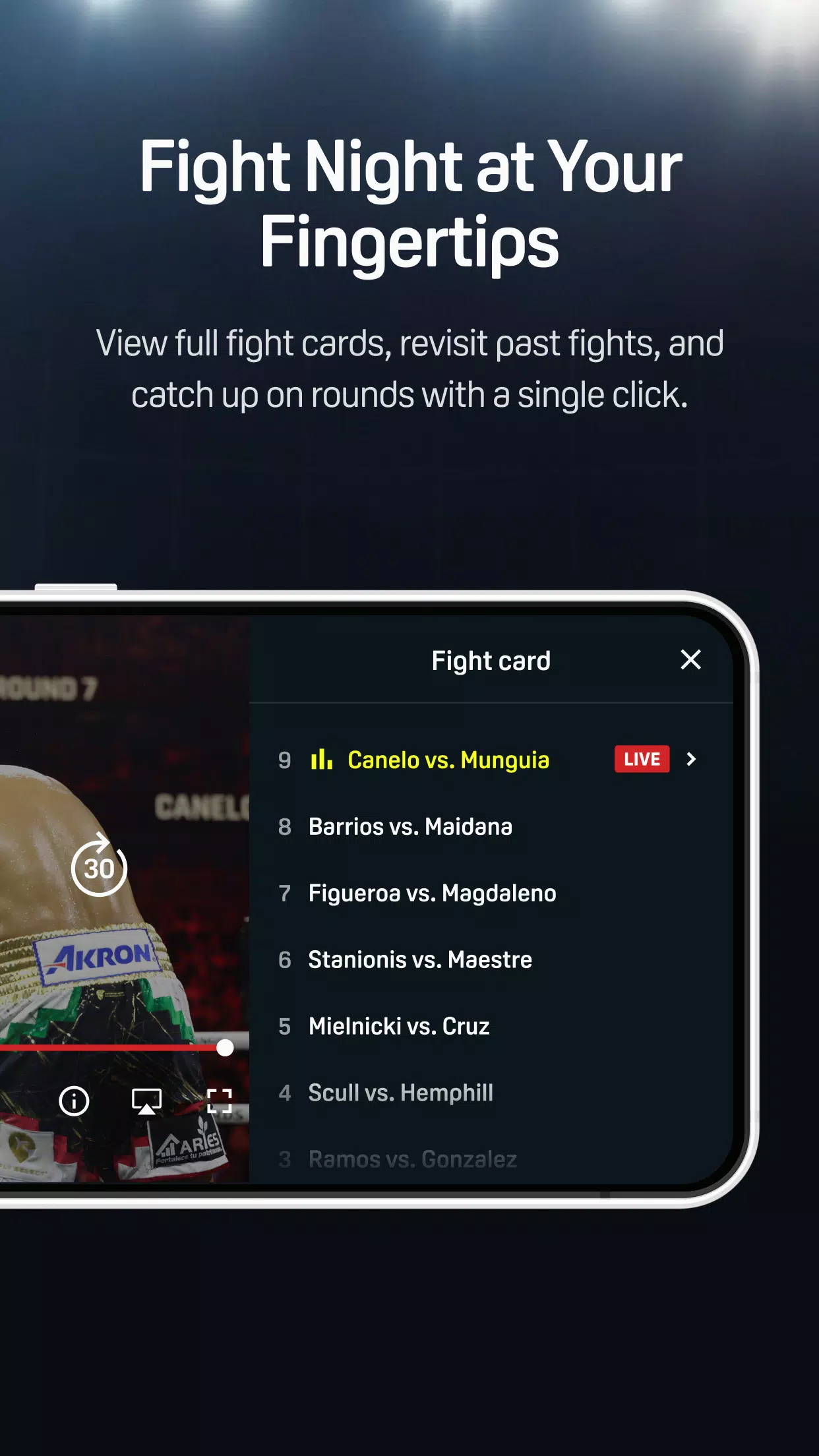 DAZN - Sports en direct Capture d'écran 2