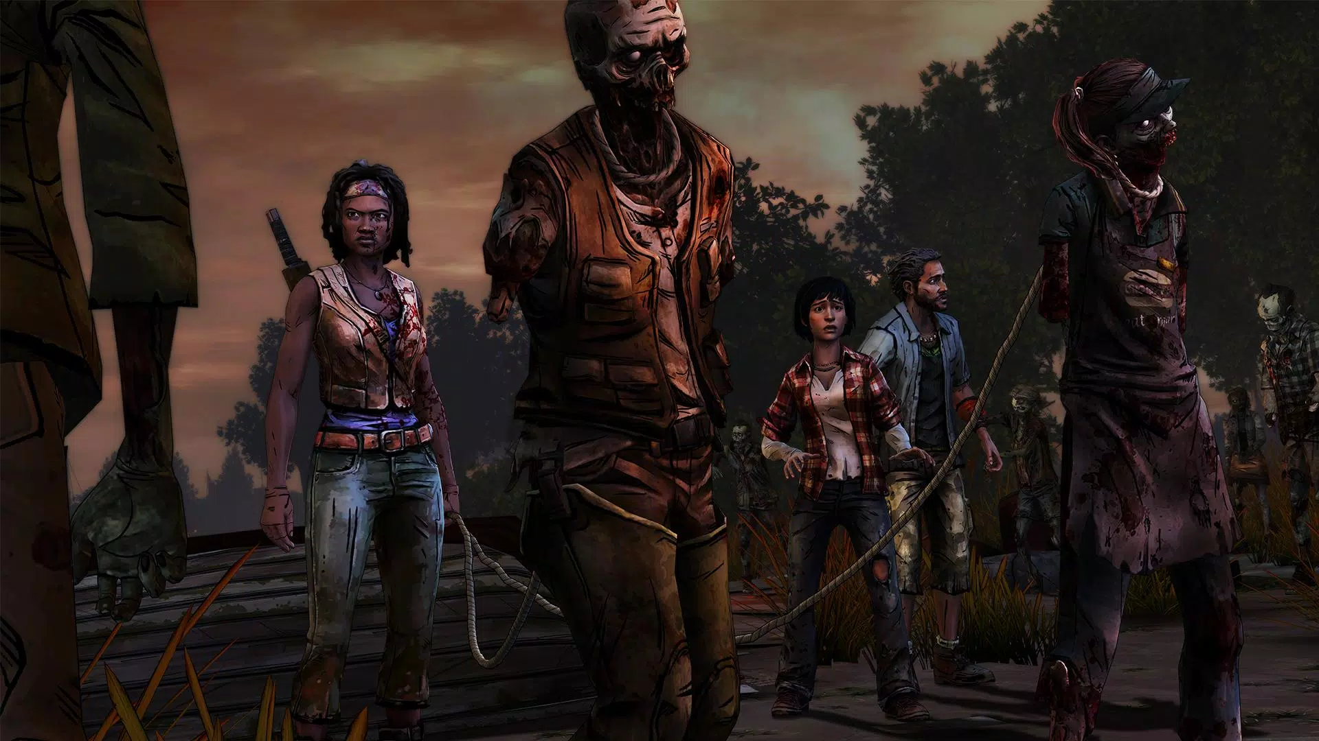 The Walking Dead: Michonne Captura de pantalla 1
