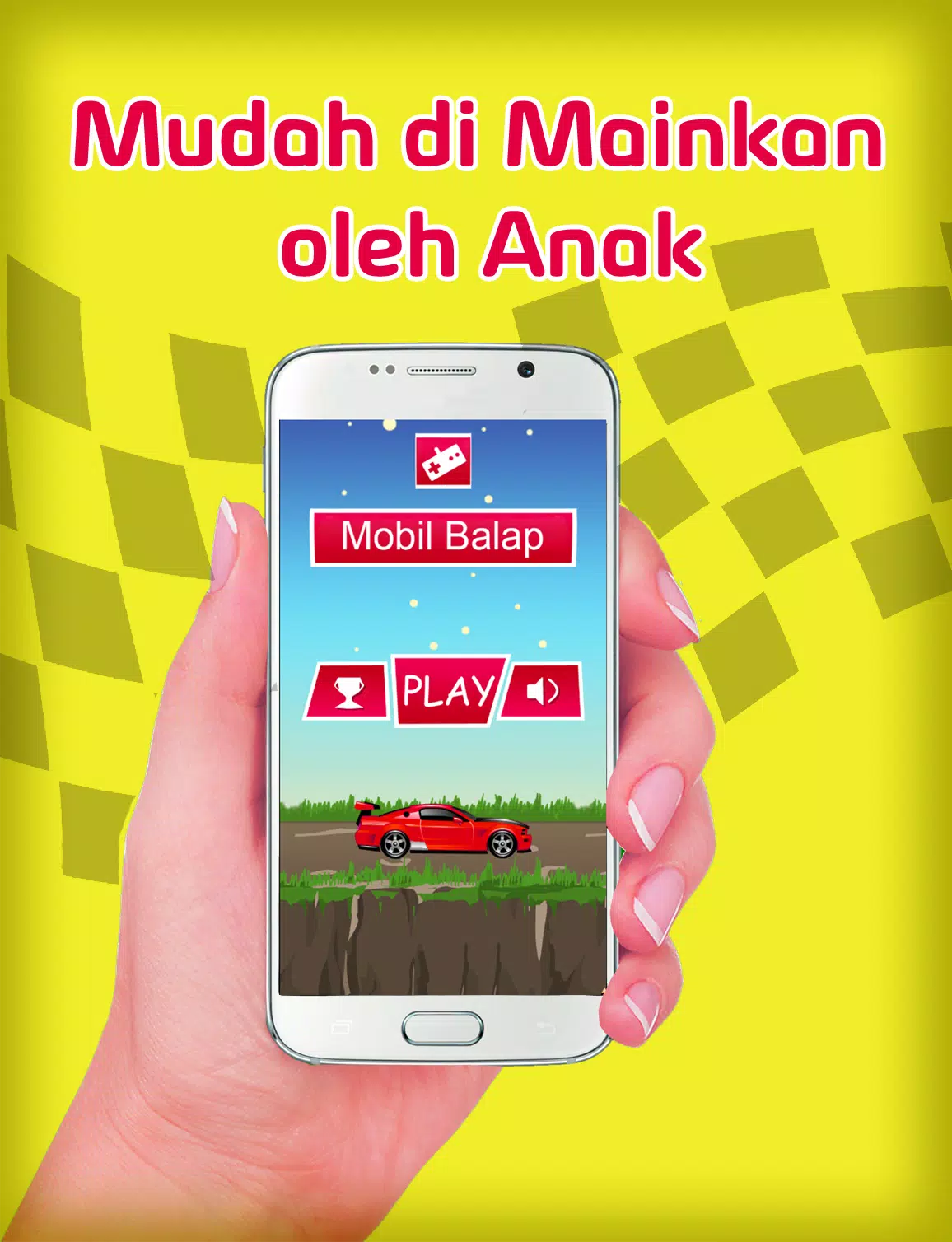 Mobil Balap Racing Anak 螢幕截圖 0