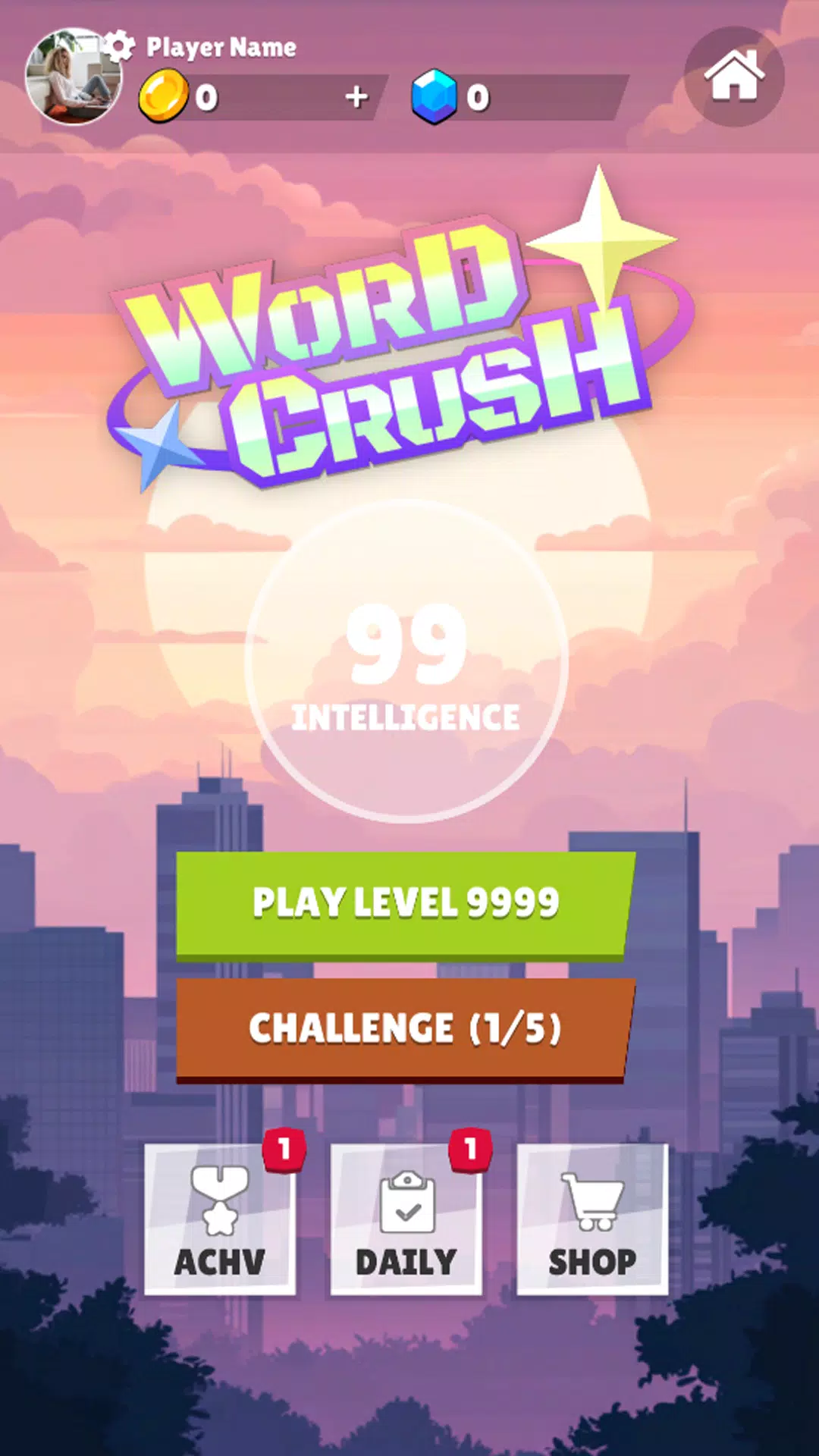 WordCrush Ekran Görüntüsü 0