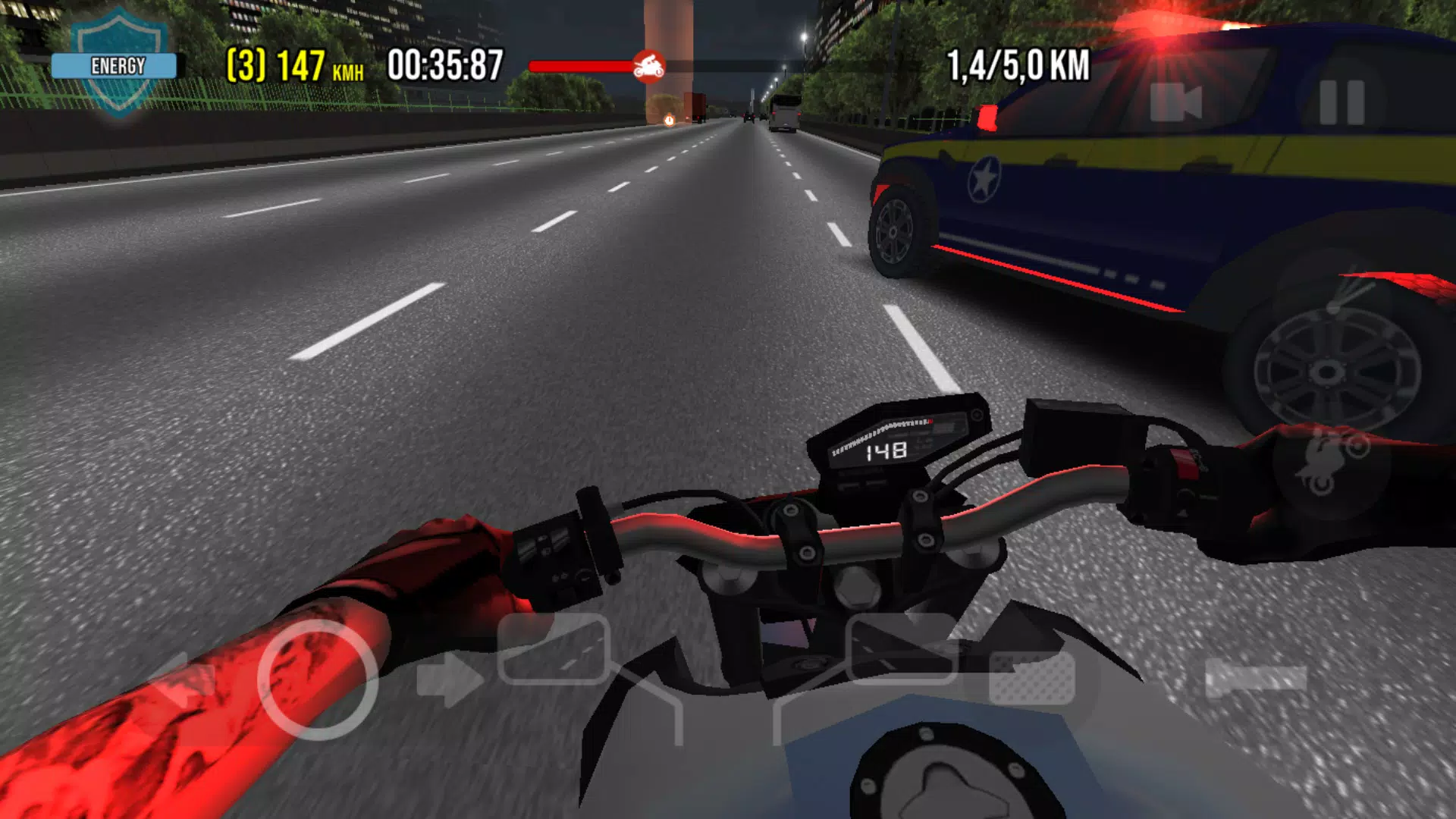 Traffic Motos 3 Captura de tela 1