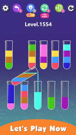 Water Sort Puzzle: Color Sort Tangkapan skrin 0