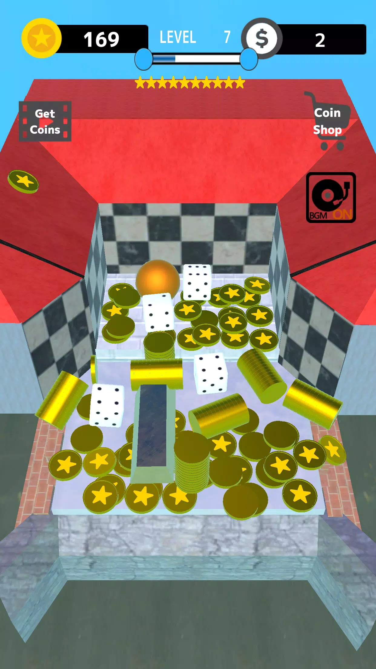 Simple Coin Pusher 螢幕截圖 2