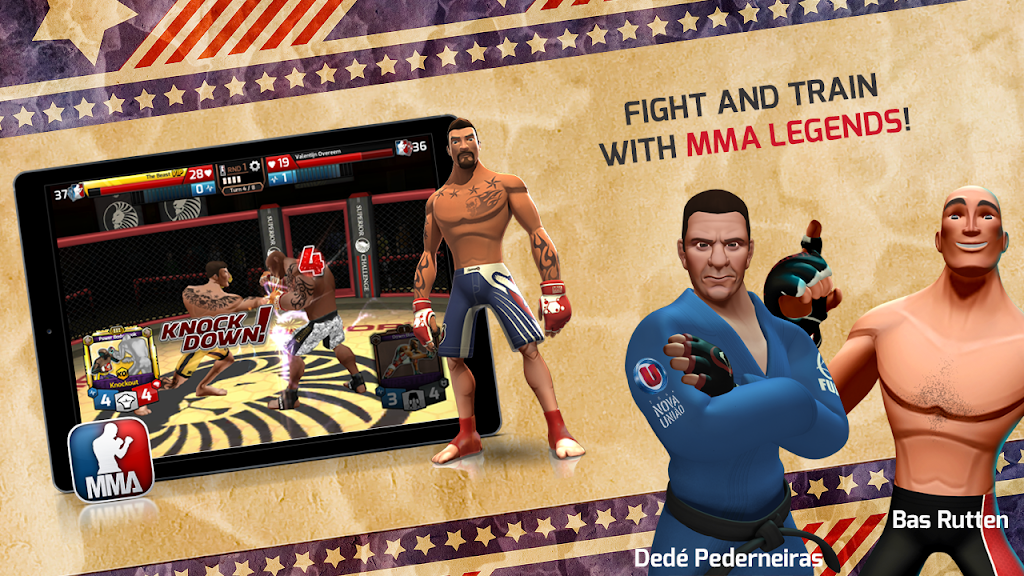 MMA Federation - Card Battler 螢幕截圖 3