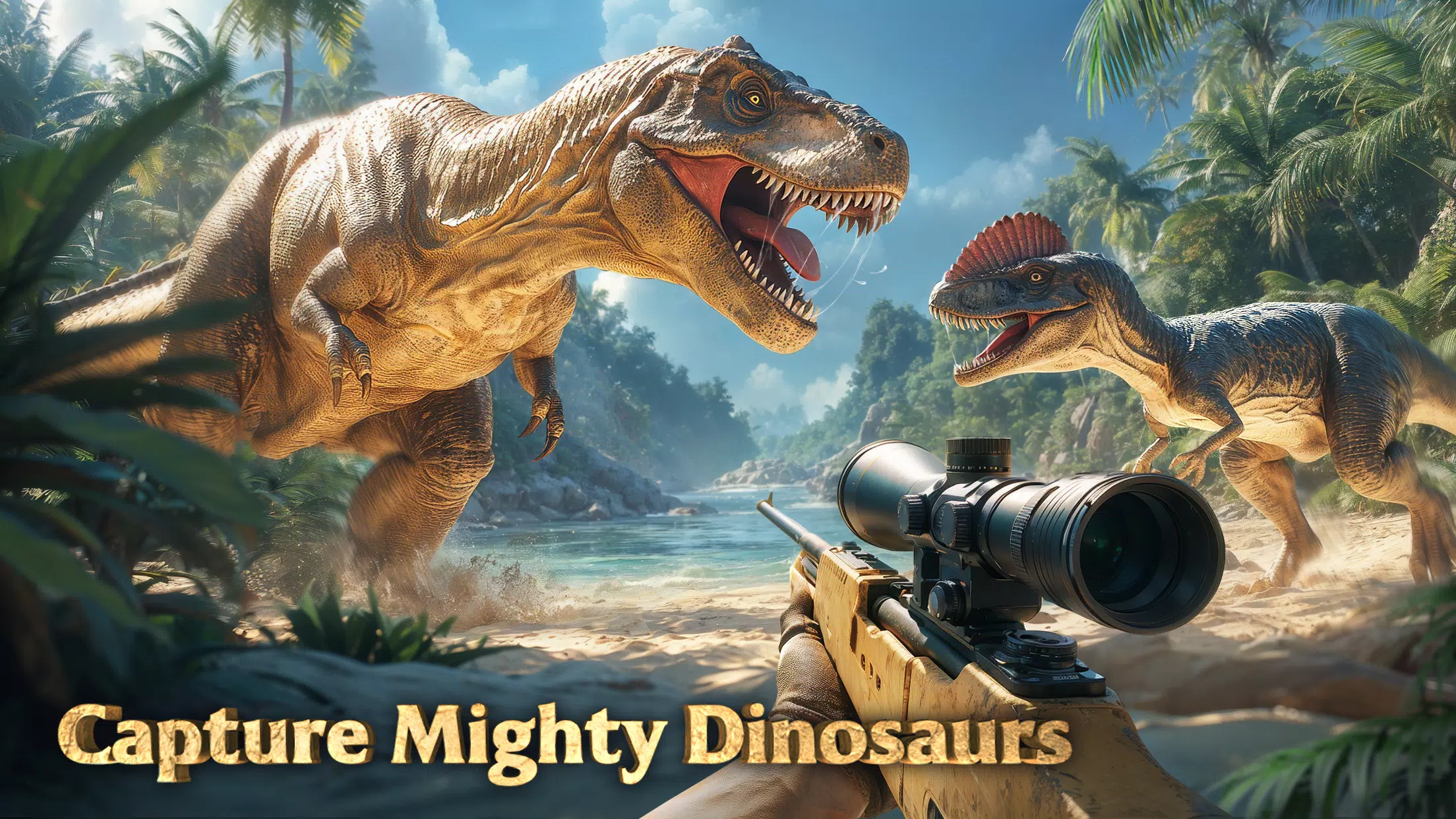 Schermata Jurassic Island: Survival 1