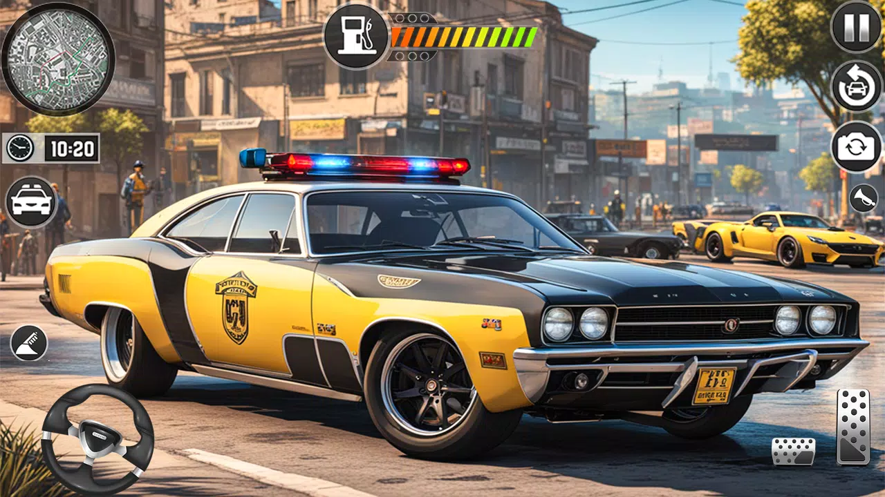 Luxury Police Car Parking Game Capture d'écran 1
