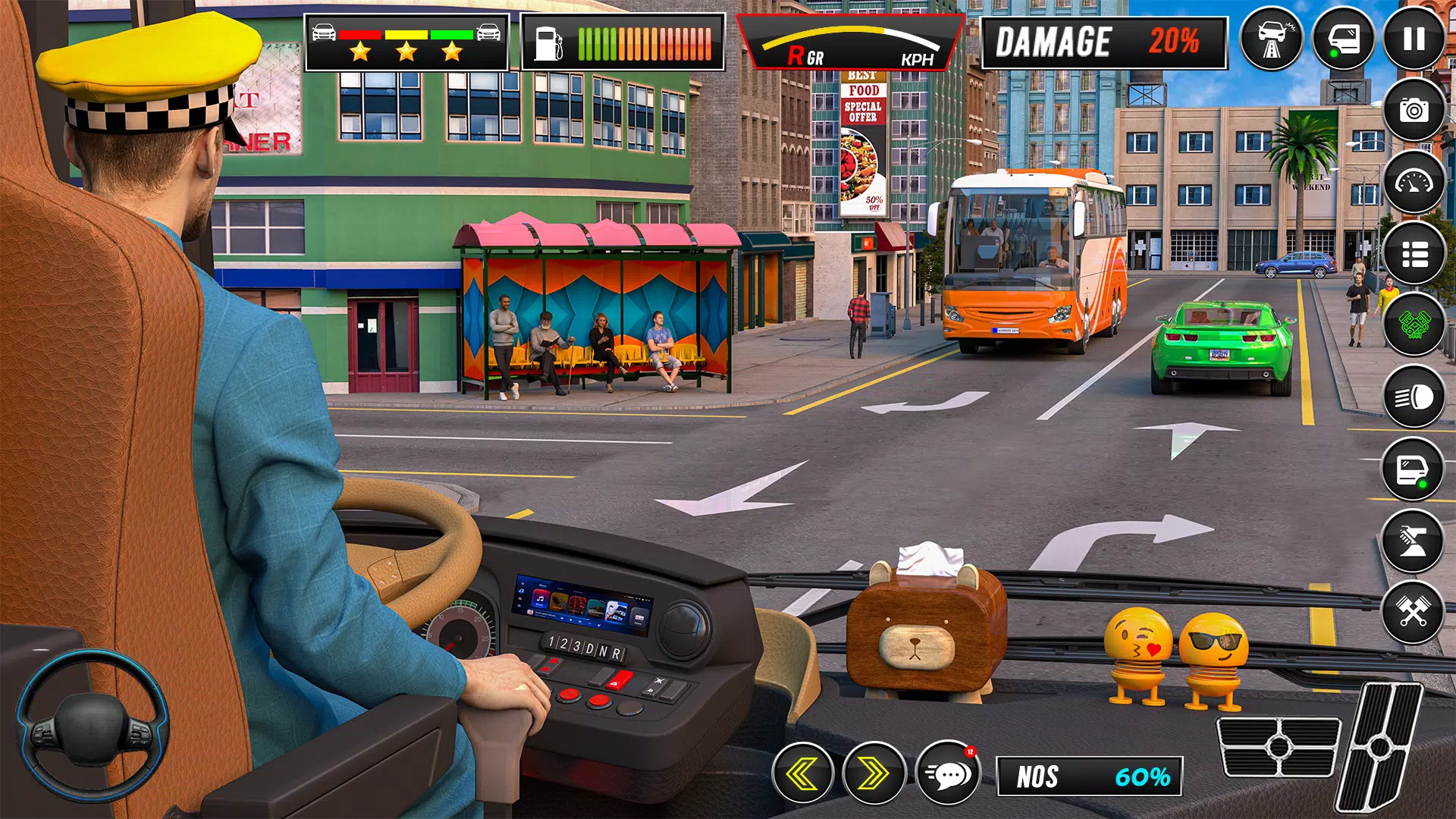 US Bus Driving Game Bus Sim Zrzut ekranu 3