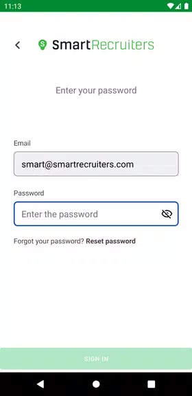 Schermata Hiring 1