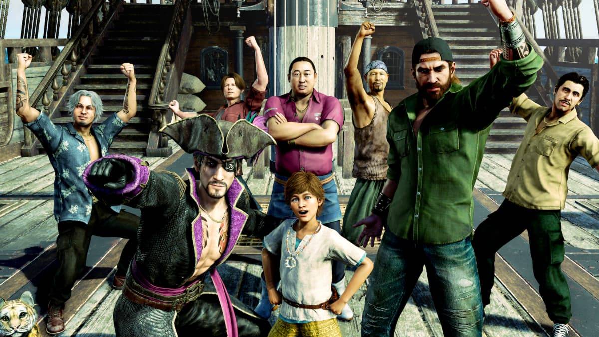 ลูกเรือเกมต้นอันดับต้น ๆ เลือกเหมือนมังกร: โจรสลัดยากูซ่าในฮาวาย