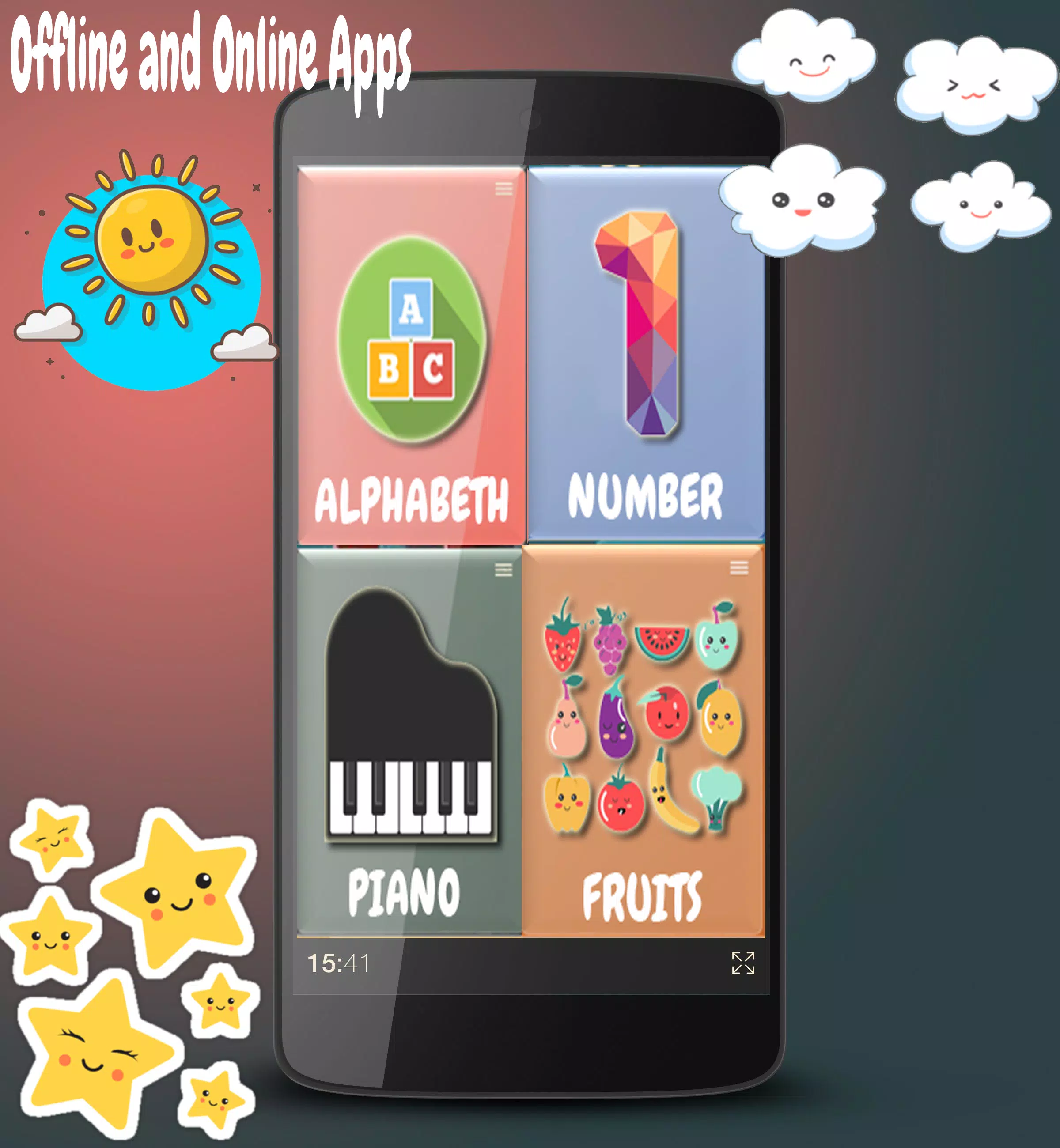 Baby Kids ABC Offline games Скриншот 1