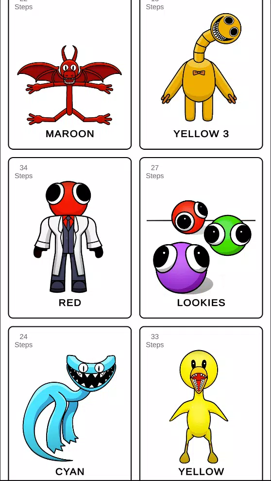 How To draw rainbov frien 螢幕截圖 2