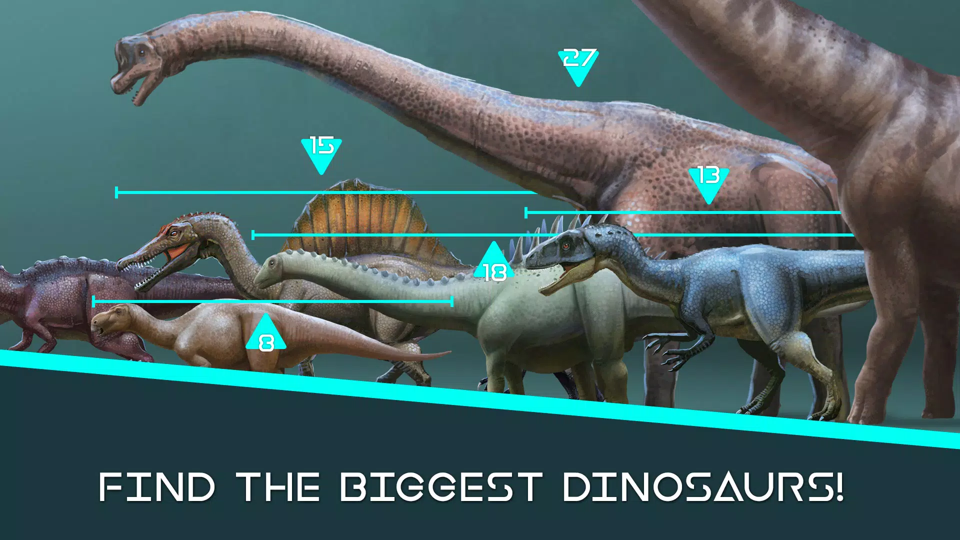 Dinosaur Master: faits et jeux Capture d'écran 2