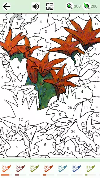 Painting by numbers and puzzle Capture d'écran 2