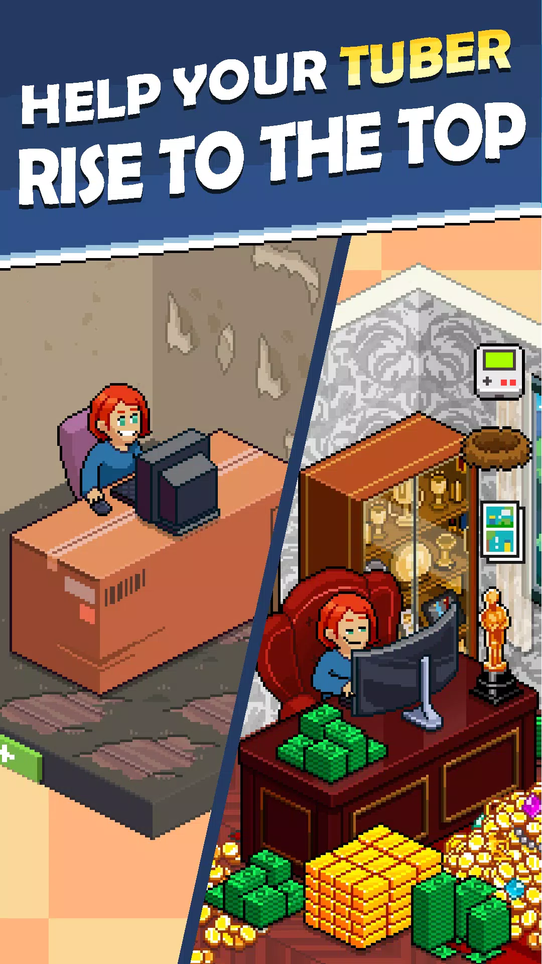 PewDiePie's Tuber Simulator Ảnh chụp màn hình 1