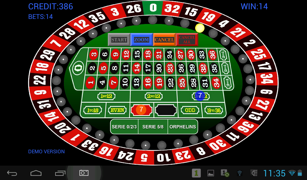 Round Roulette Demo 螢幕截圖 1