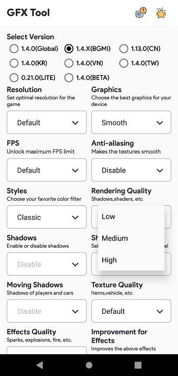 Pubg New State Gfx Tool Pro Tangkapan skrin 3