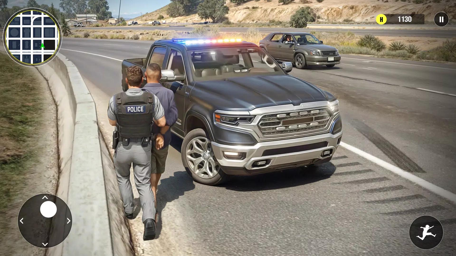 Police Van Crime Sim Games 스크린샷 2