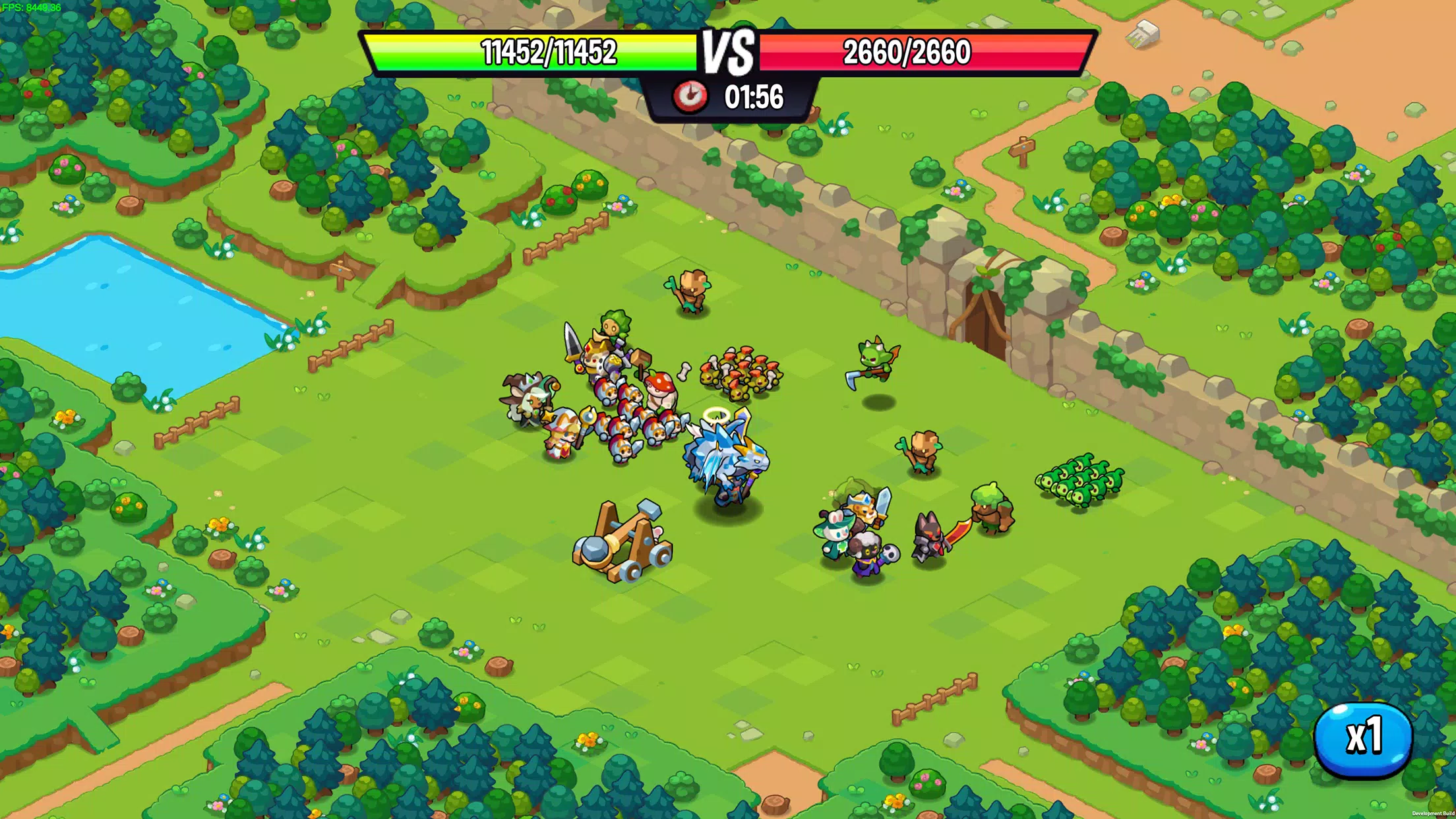 Clash Crusade ဖန်သားပြင်ဓာတ်ပုံ 0