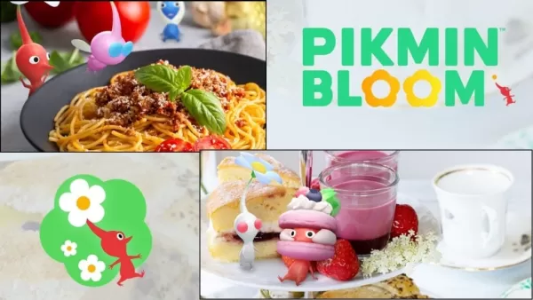 Pikmin Bloom presenta una decoración de pasta y té temática