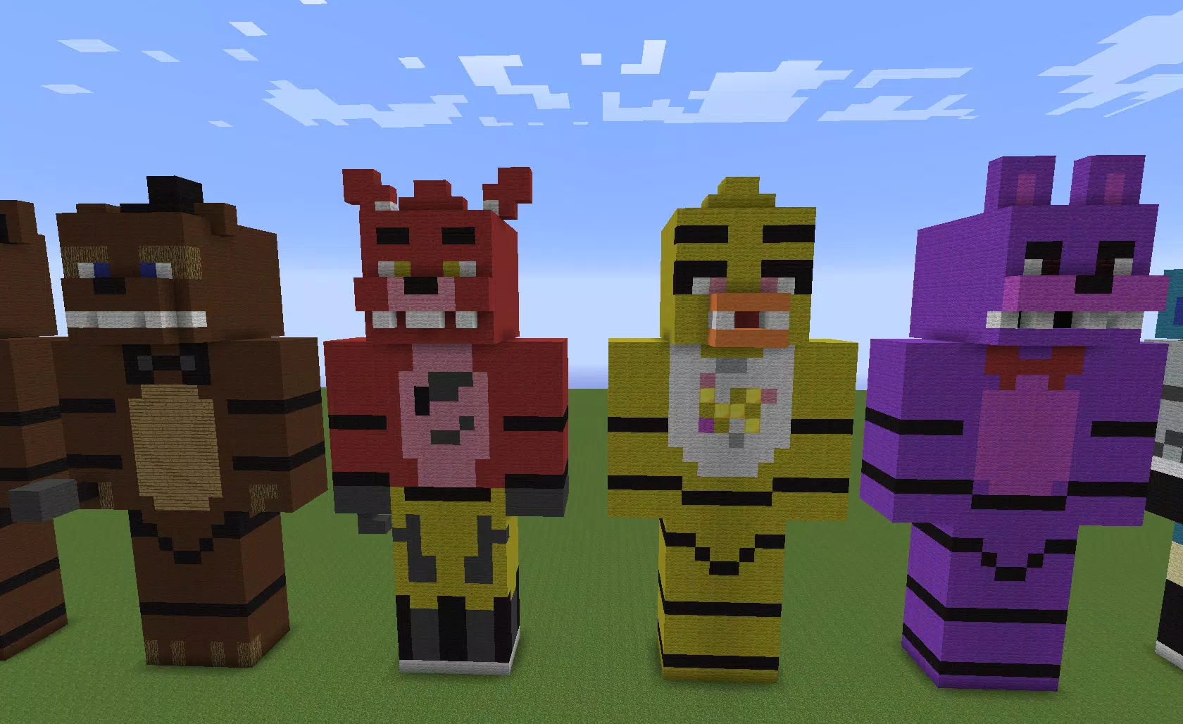 Five Nights At Freddy’s For Minecraft Captura de pantalla 1