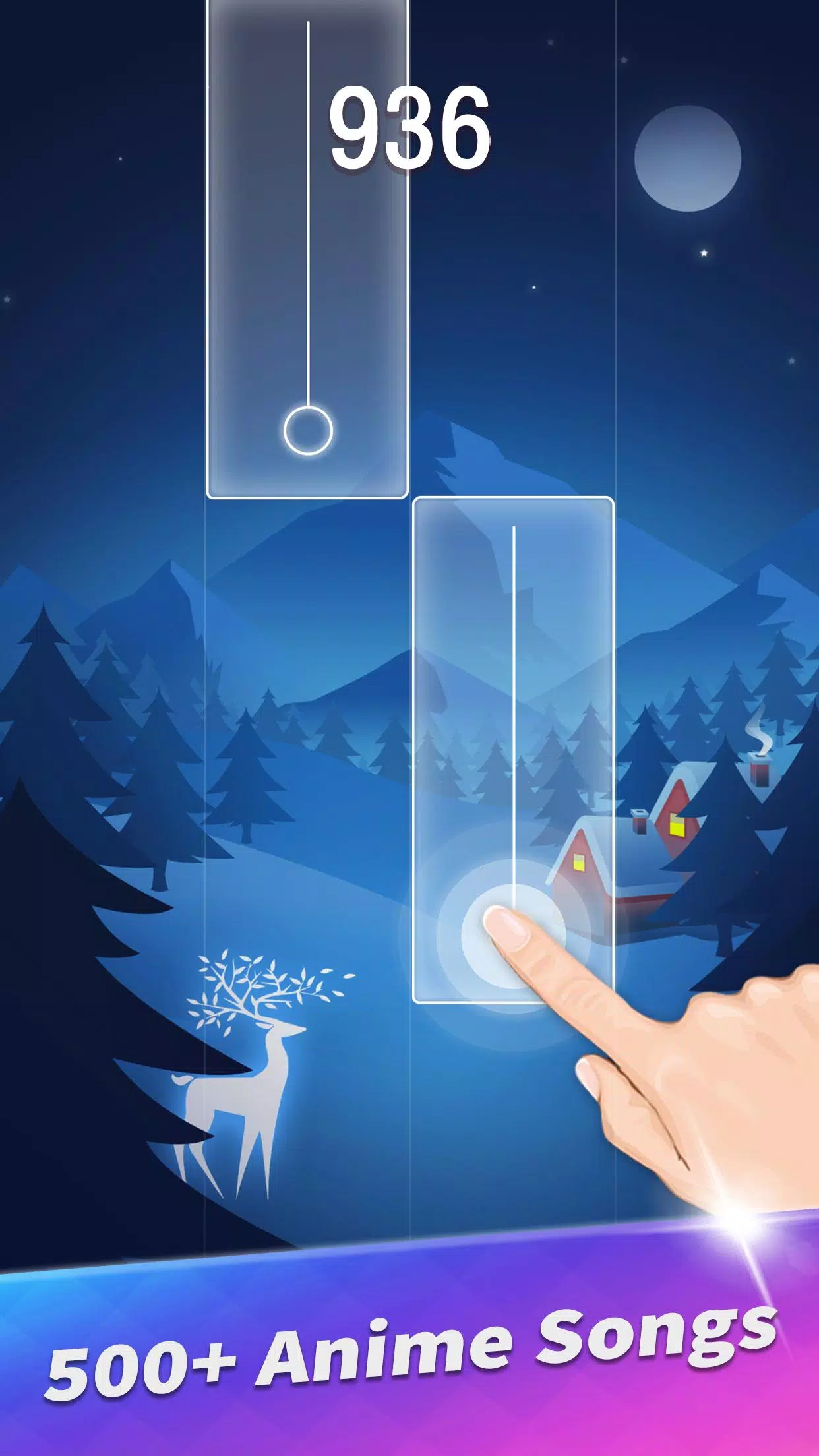 Piano Tiles 3: Anime & Pop Captura de tela 0