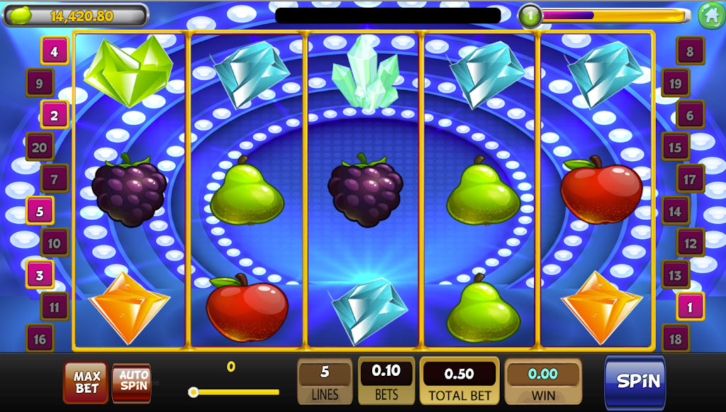 Royal Slot Style Machine Free Spins Pro Style 螢幕截圖 3