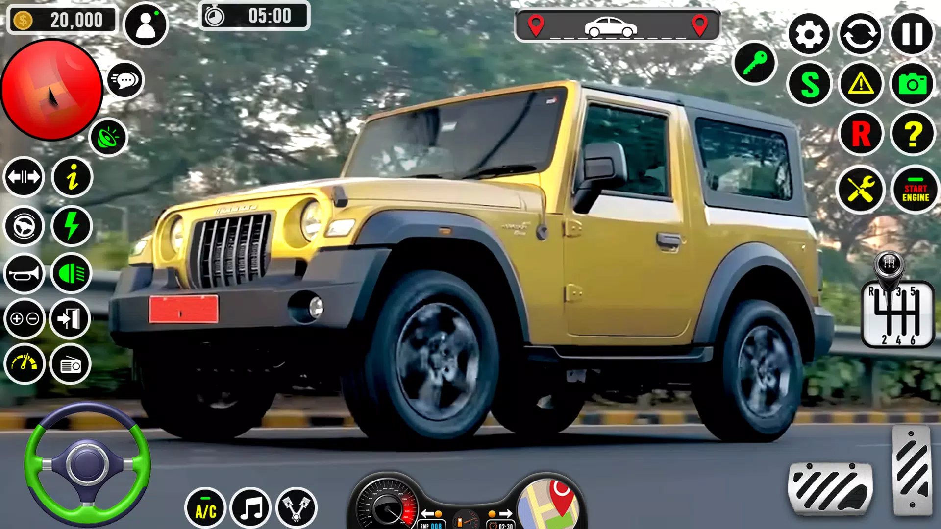 Jeep Driving Game: SUV Jeep ภาพหน้าจอ 2