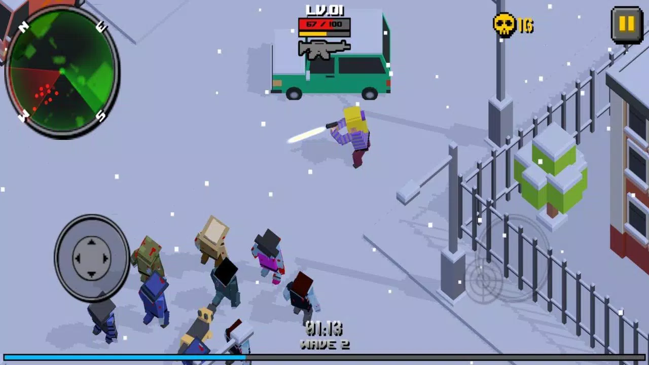 Pixel Zombie Frontier 螢幕截圖 3