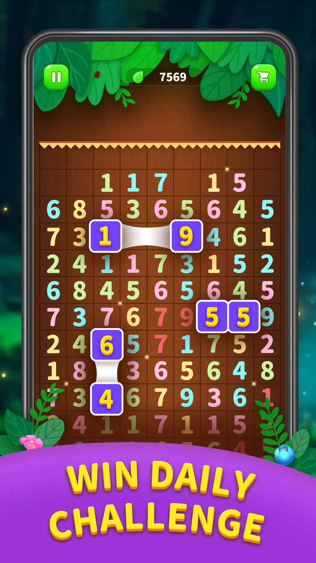Number Match - Ten Pair Puzzle Capture d'écran 3