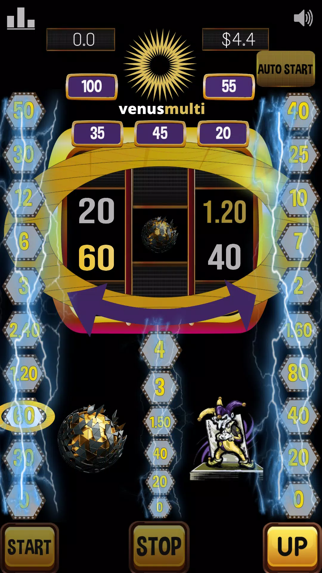 Venus multi slot machine – sun Captura de tela 1