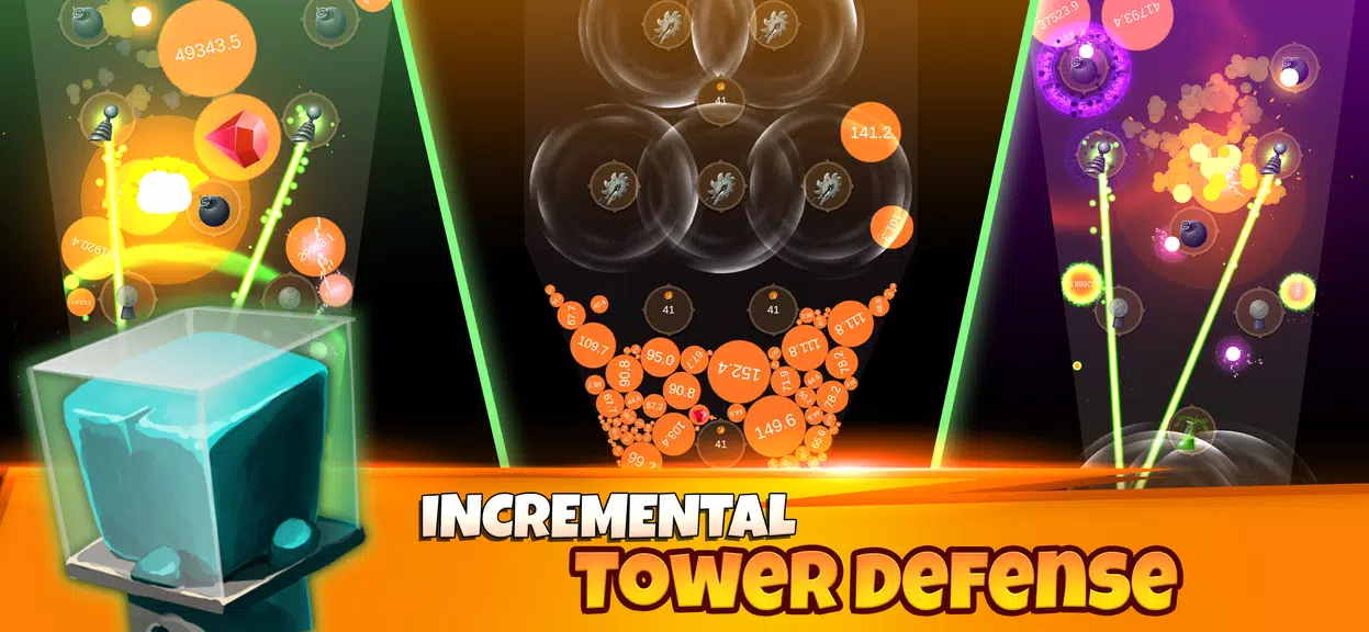 TowerBall: Idle Incremental TD Ảnh chụp màn hình 0