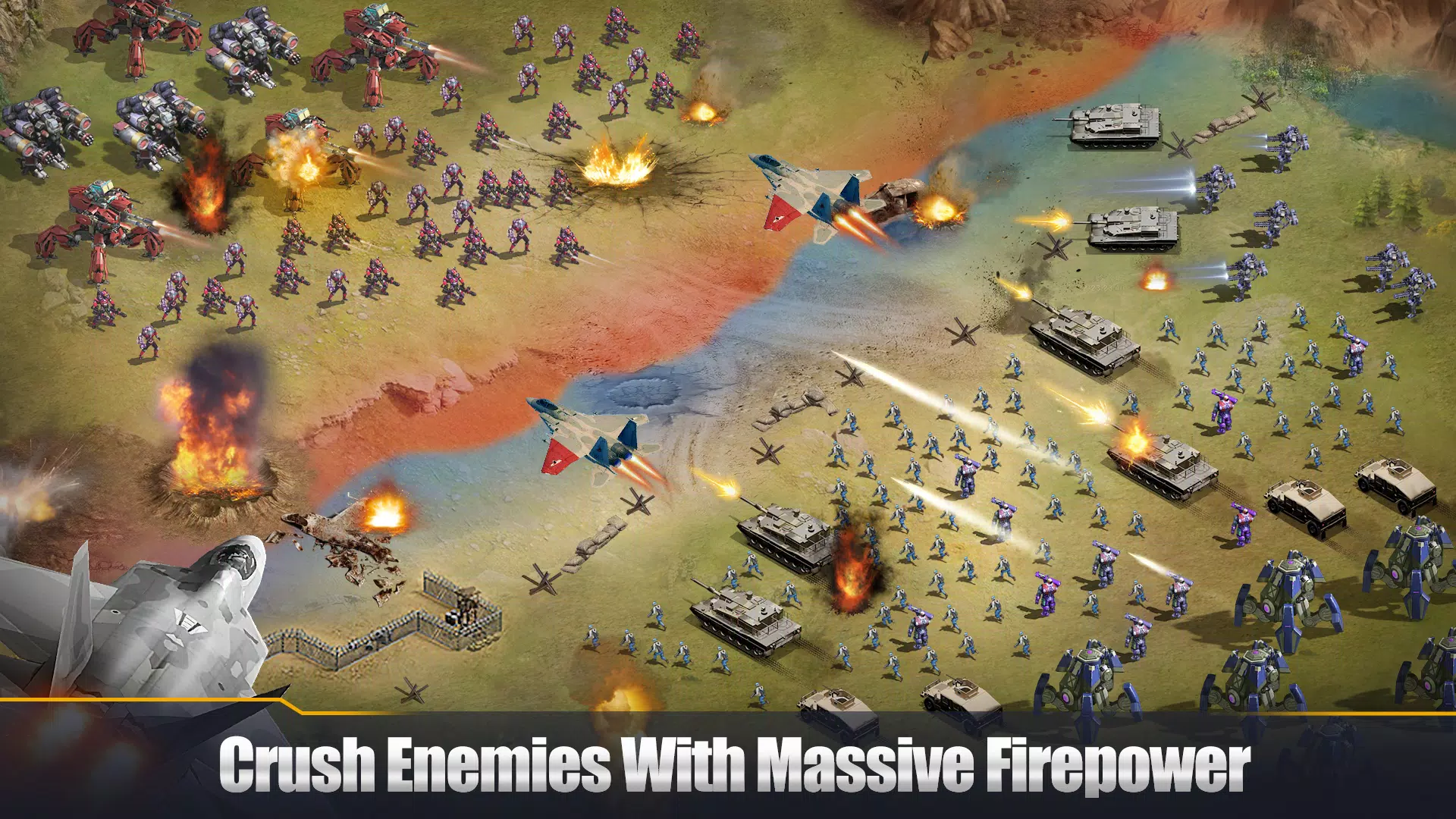 Age of Warpath: Global Warzone ဖန်သားပြင်ဓာတ်ပုံ 1