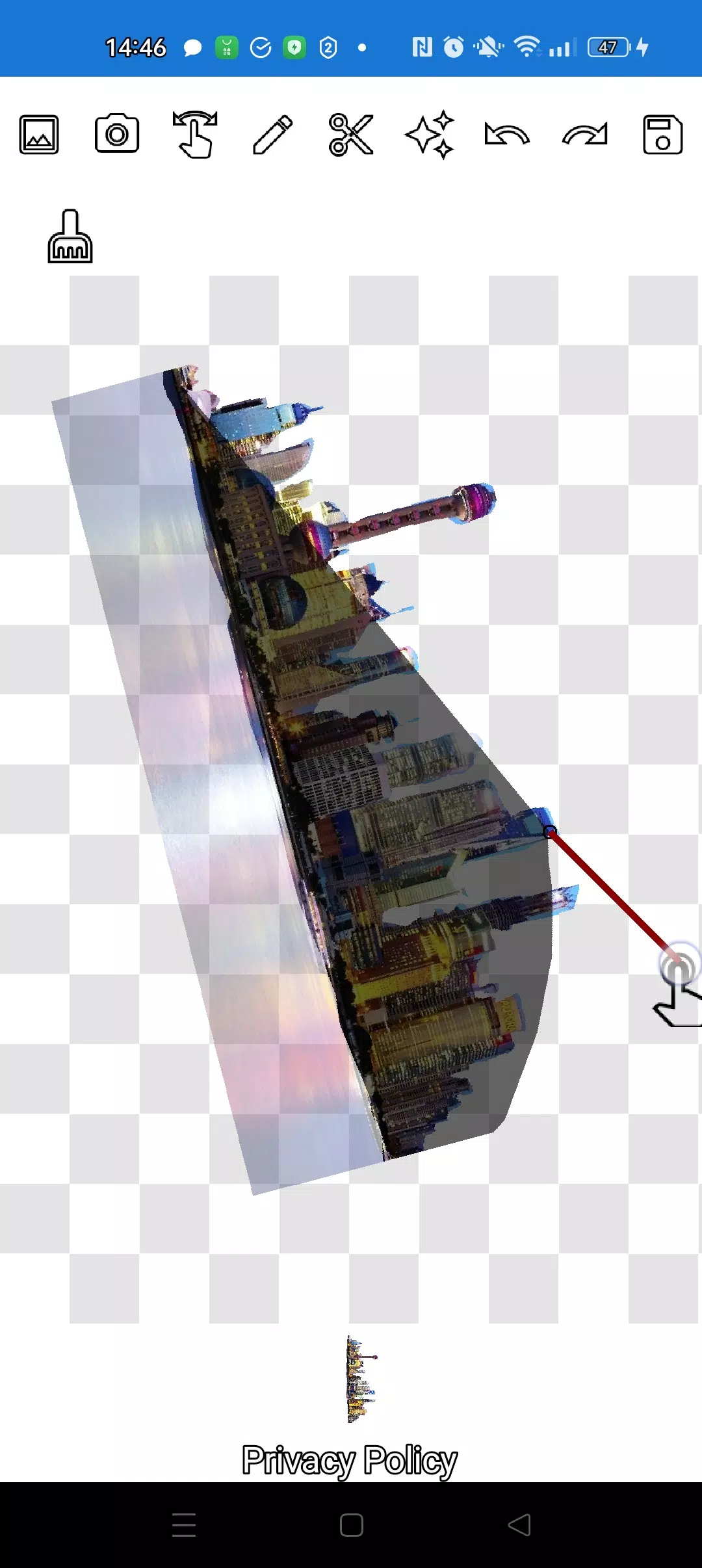 Cut and move pictures ภาพหน้าจอ 3