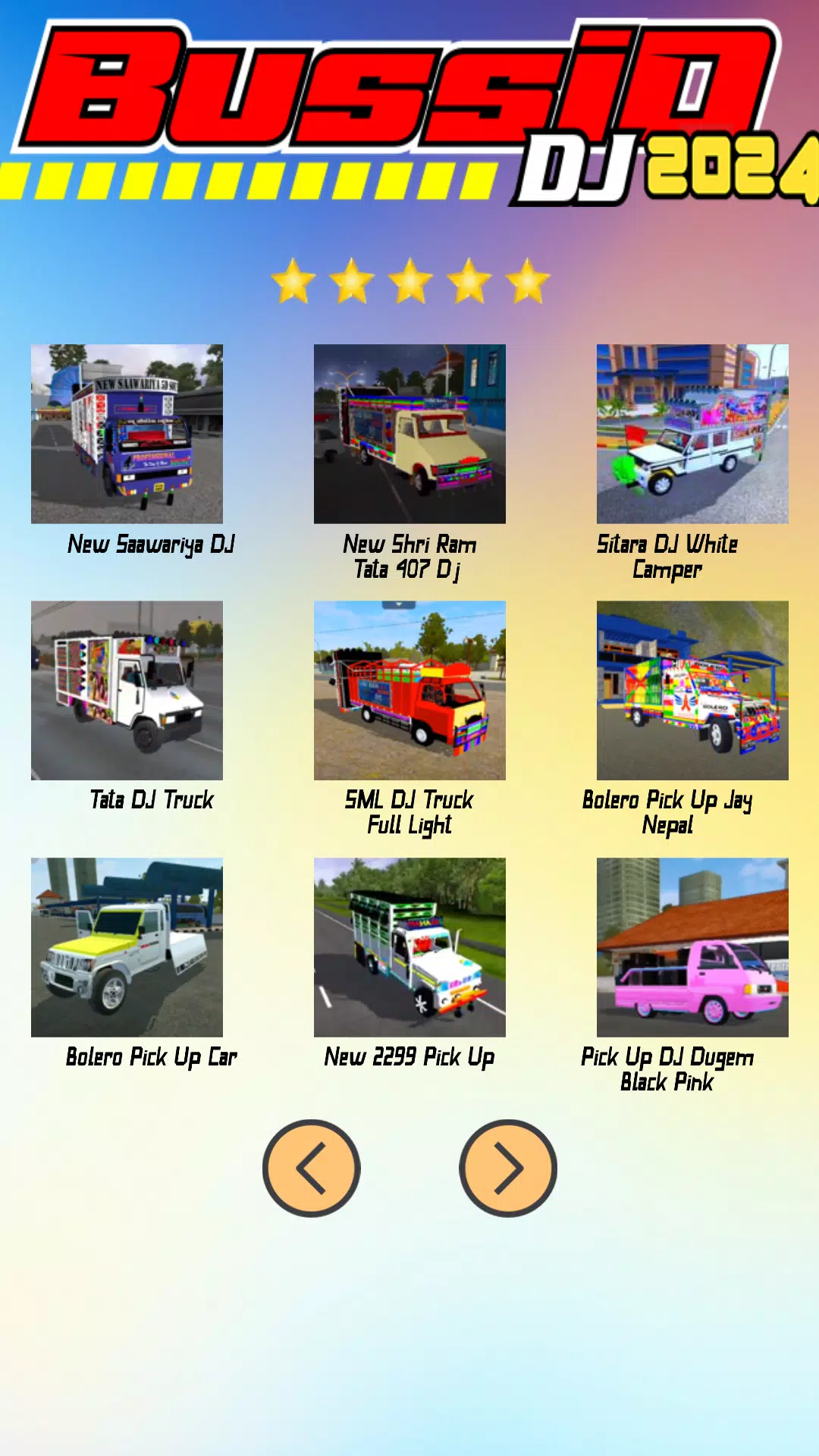 Mod Bussid DJ 2024 スクリーンショット 2